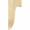 Ekena Millwork Del Monte Rough Sawn Corbel, Douglas Fir, 4"W x 10"D x 22"H COR04X10X22DEL00RDF - alternate 3